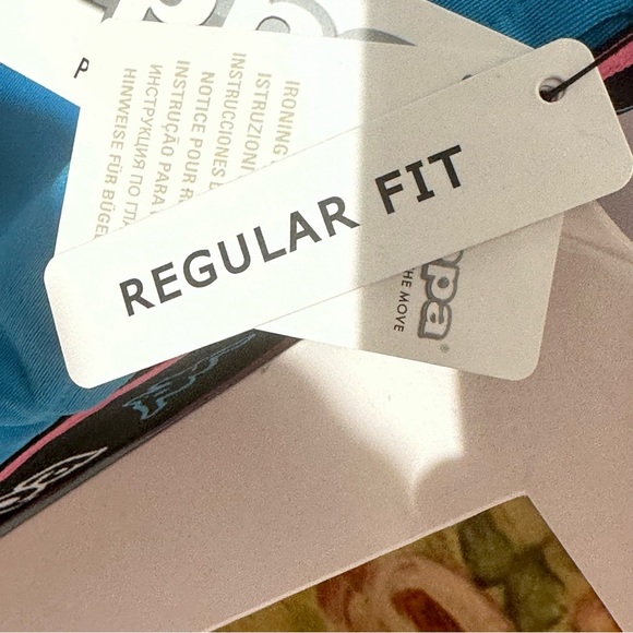 Kappa Logo Tape Alic 2  NWT Track Pants Regular Fit  8 Youth Blue Turkis - Picture 6 of 14